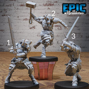 Minotaur Female Warrior - Epic Miniatures | Olympian Legends | 28mm | 32mm | Greek | Fighter | Champion