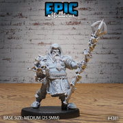 Dwarf Adventurer - Epic Miniatures | Mighty Heroes | 28mm | 32mm | PC | Paladin | Fighter | Cleric