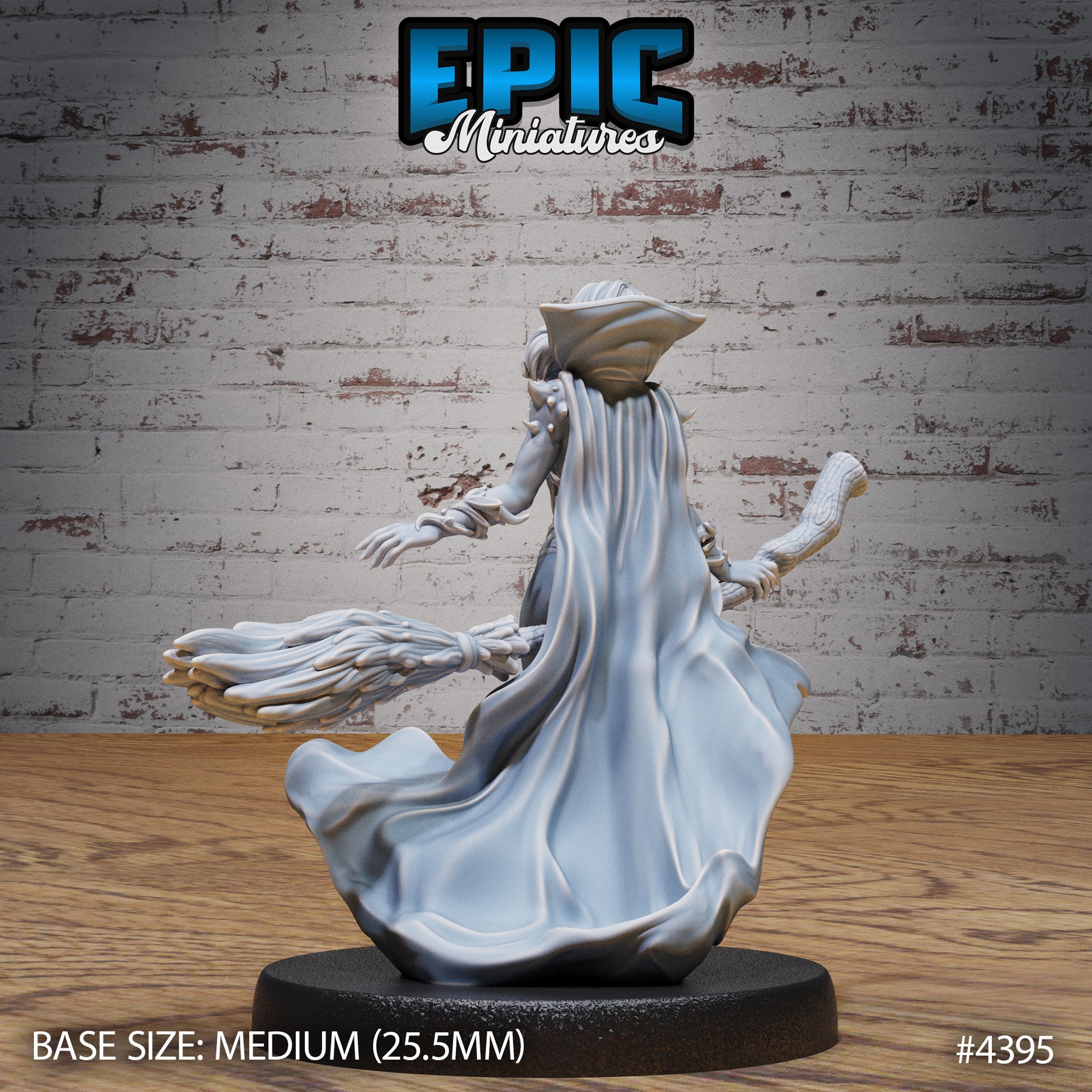 Elf Warlock Female - Epic Miniatures | Mighty Heroes | 28mm | 32mm | PC | Witch | Imp | Wizard | Vampire