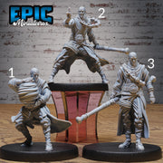 Element Monk Air - Epic Miniatures | Mighty Heroes | 28mm | 32mm | Sorcerer | PC | Traveler | Elementalist