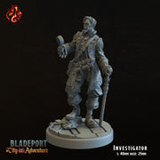 Investigator - Crippled God Foundry, Bladeport | 32mm | Bandit | Rogue | Inspector | Detective