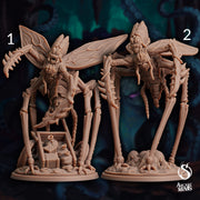 Exonid Strider, Giant Bug Monster - Arcane Minis | 32mm | The Awakening | Alien | Wasp