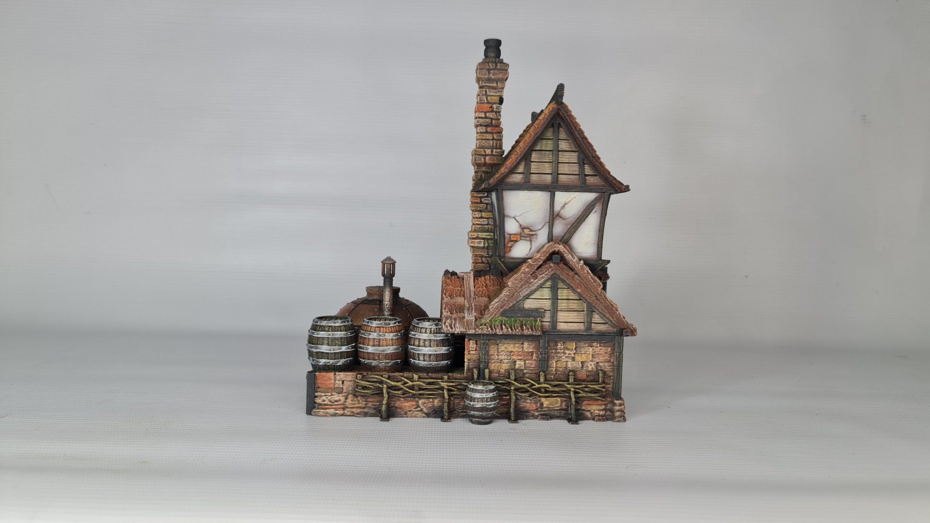 Blackthorn Distillery - 3DP4U Medieval Town | Miniature | Wargaming | Roleplaying Games | 32mm | Playable | Filament | 3d printed