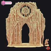 The Dark Portal - Echoes of the Dark Portal by 3dHexes | Ancient Ruins Terrain for Roleplaying and Gaming | Gateway | Temple