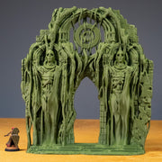 The Dark Portal - Echoes of the Dark Portal by 3dHexes | Ancient Ruins Terrain for Roleplaying and Gaming | Gateway | Temple