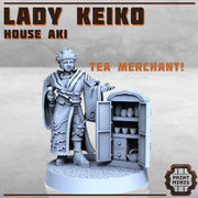 Lady Keiko, Tea Merchant - Print Minis