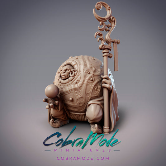 Tara'iq Geometer Qamar, Round Wizard - CobraMode | Miniature | Wargaming | Roleplaying Games | 32mm