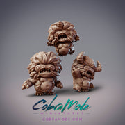 Xuehou Snow Goblins - CobraMode | Miniature | Wargaming | Roleplaying Games | 32mm | Baby Yeti