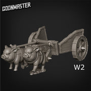 Pig Knight - Goonmaster | Miniature | Wargaming | Roleplaying Games | 32mm