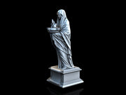 Statue Flame - 3DP4U Medieval Town | Miniature | Wargaming | Roleplaying Games | 32mm | Greek | Filament | 3d printed