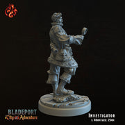 Investigator - Crippled God Foundry, Bladeport | 32mm | Bandit | Rogue | Inspector | Detective