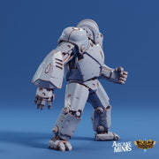 Brawler Guardian, Guard Mech - Arcane Minis | 32mm | Robot | Steampunk | Automoton