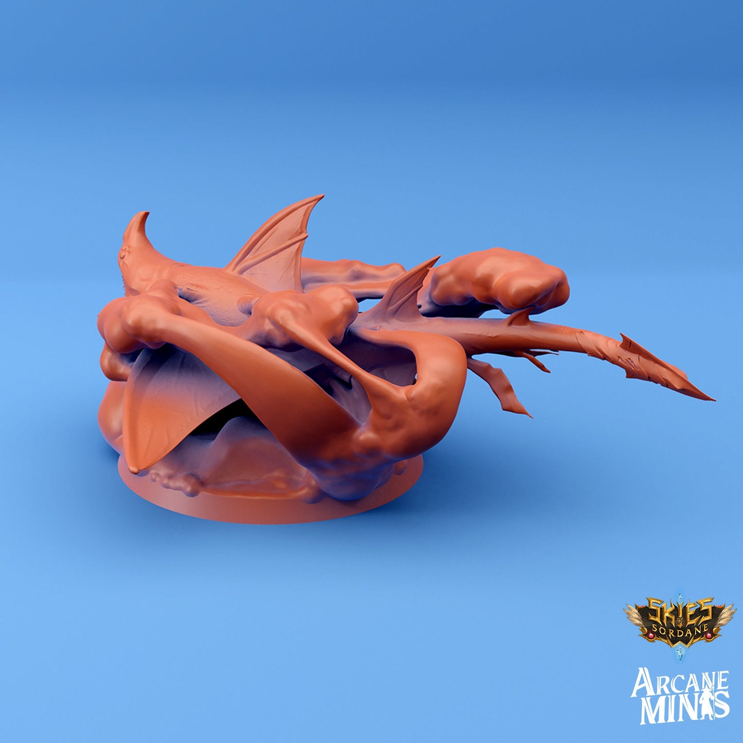 Cloud Shark - Arcane Minis | 32mm | Tourist Terror | Alien | Giant | Flying