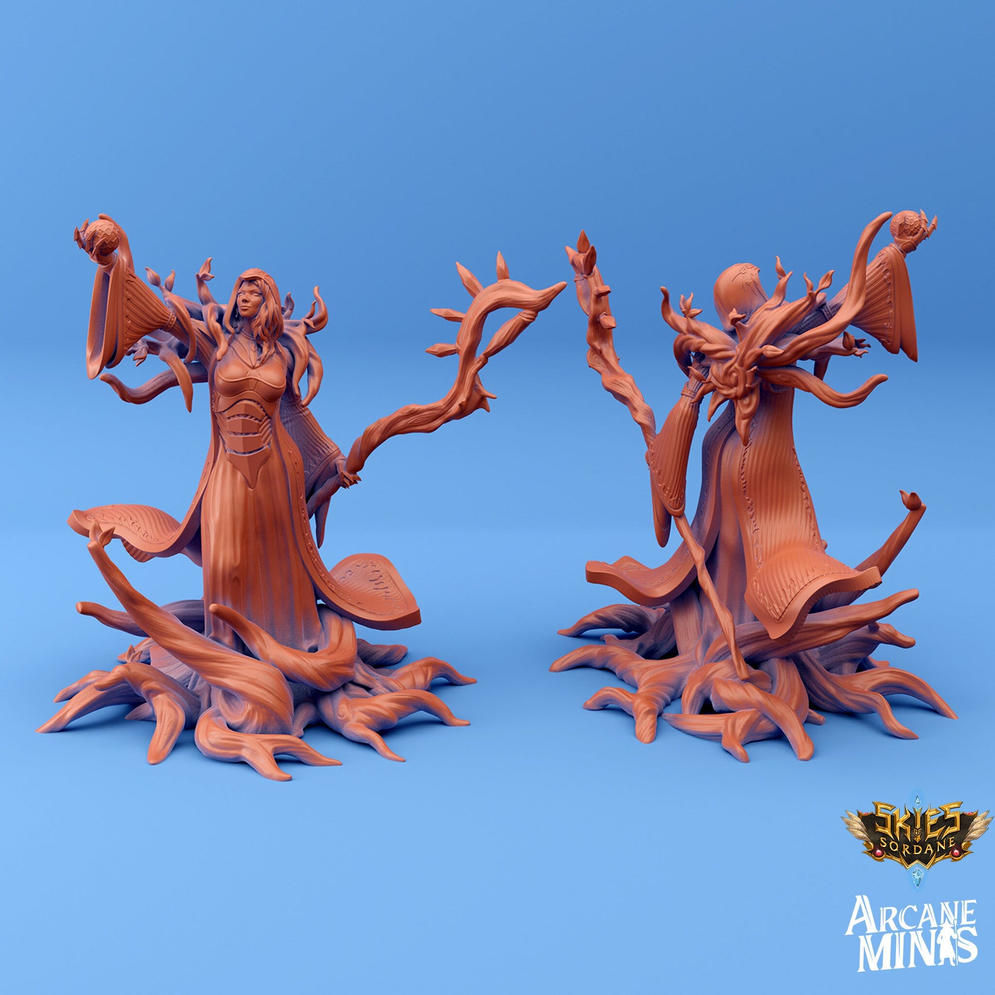 Elf Crew - Arcane Minis | 32mm | Steampunk | Pirates | Navy | Airship