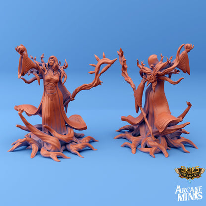 Elf Crew - Arcane Minis | 32mm | Steampunk | Pirates | Navy | Airship