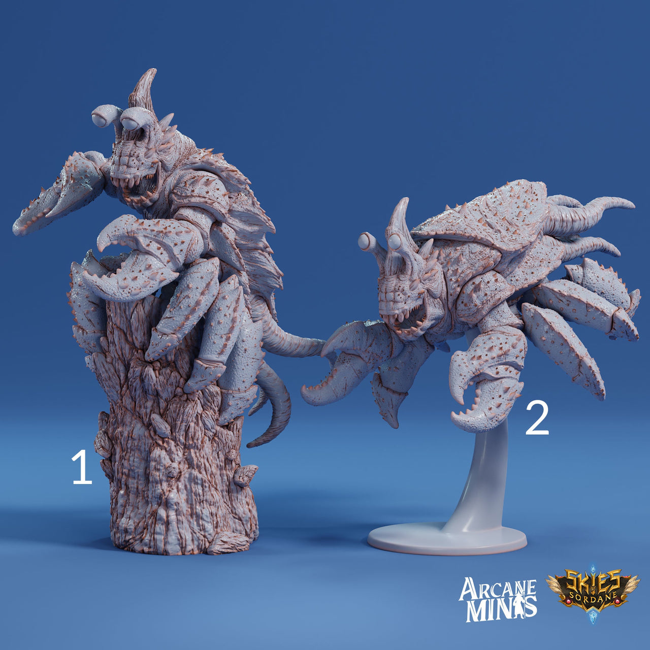 Wild Pinnex, Giant Crab- Arcane Minis | 32mm | Flying | Lobster