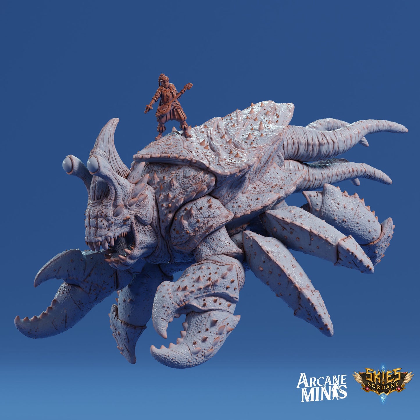 Wild Pinnex, Giant Crab- Arcane Minis | 32mm | Flying | Lobster