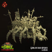 Goblin war spider - Crippled God Foundry - Troll With the Goblin Blood | 32mm | Cave | Gant