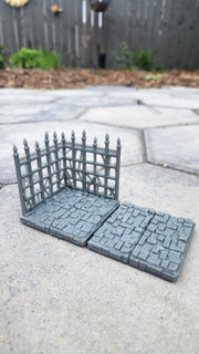 Modular Dungeon Tiles - Death X Tiles By Cast N Play