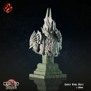 Ghost King Bust - Crippled God Foundry - The Cursed Souls | 32mm | Wight | Wraith