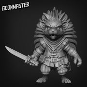 Hedgehog Bandits - Goonmaster | Vengeful Vultures | Miniature | D&D | Wargaming | Roleplaying Games | 32mm | Rogue | Pickpocket