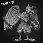 Vulture Warriors - Goonmaster | Vengeful Vultures | Miniature | D&D | Wargaming | Roleplaying Games | 32mm | Mercenary