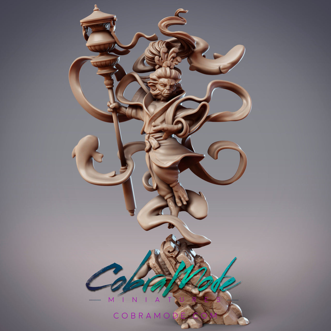 Xueren Immortal Libang Zhao, Giant Monkey Goddess - CobraMode | Miniature | Wargaming | Roleplaying Games | 32mm