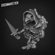 Necrowmancer Diorama - Goonmaster | Miniature | Wargaming | Roleplaying Games | 32mm | Warlock | Kenku | Necromancer | Crow