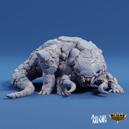 Ore eater, Rock Bug - Arcane Minis | 32mm | The Awakening | Alien | Demon
