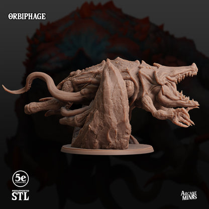Orbiphage, Void Demon - Arcane Minis | 32mm | Junkers Plight | Alien | Chaos | Shadow | Tentacle | Spawn