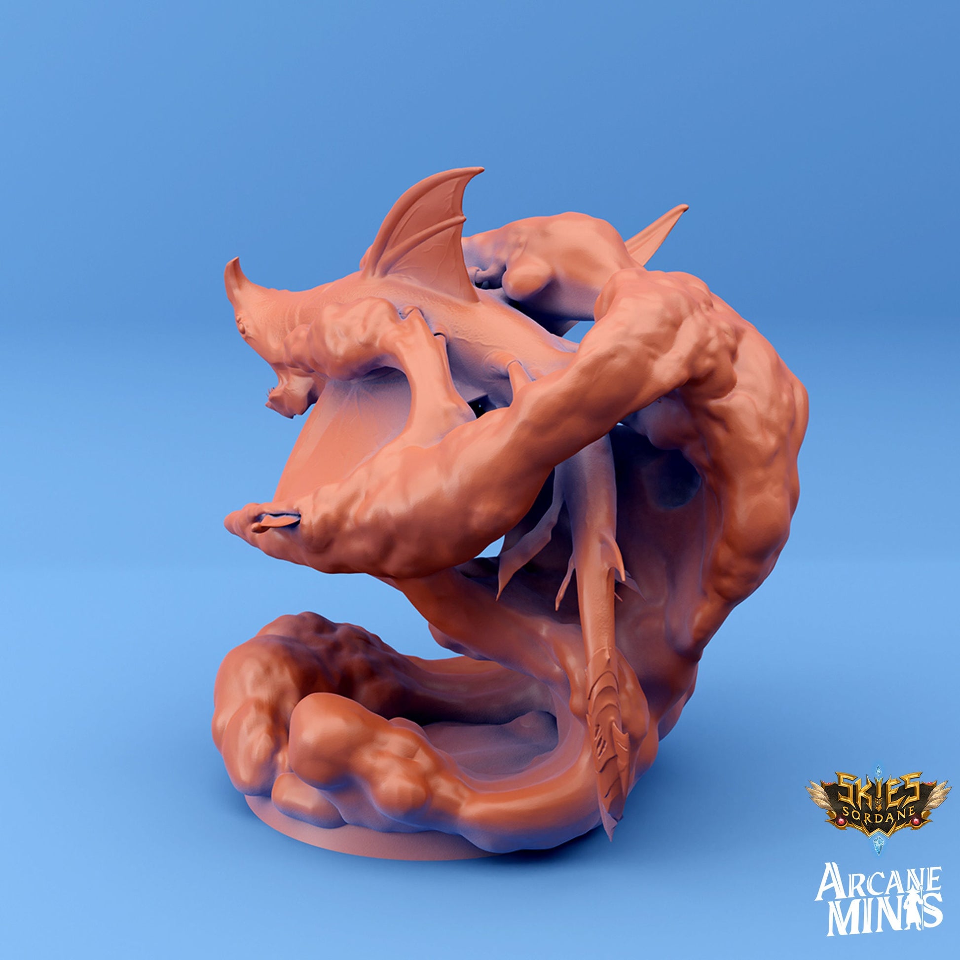 Cloud Shark - Arcane Minis | 32mm | Tourist Terror | Alien | Giant | Flying