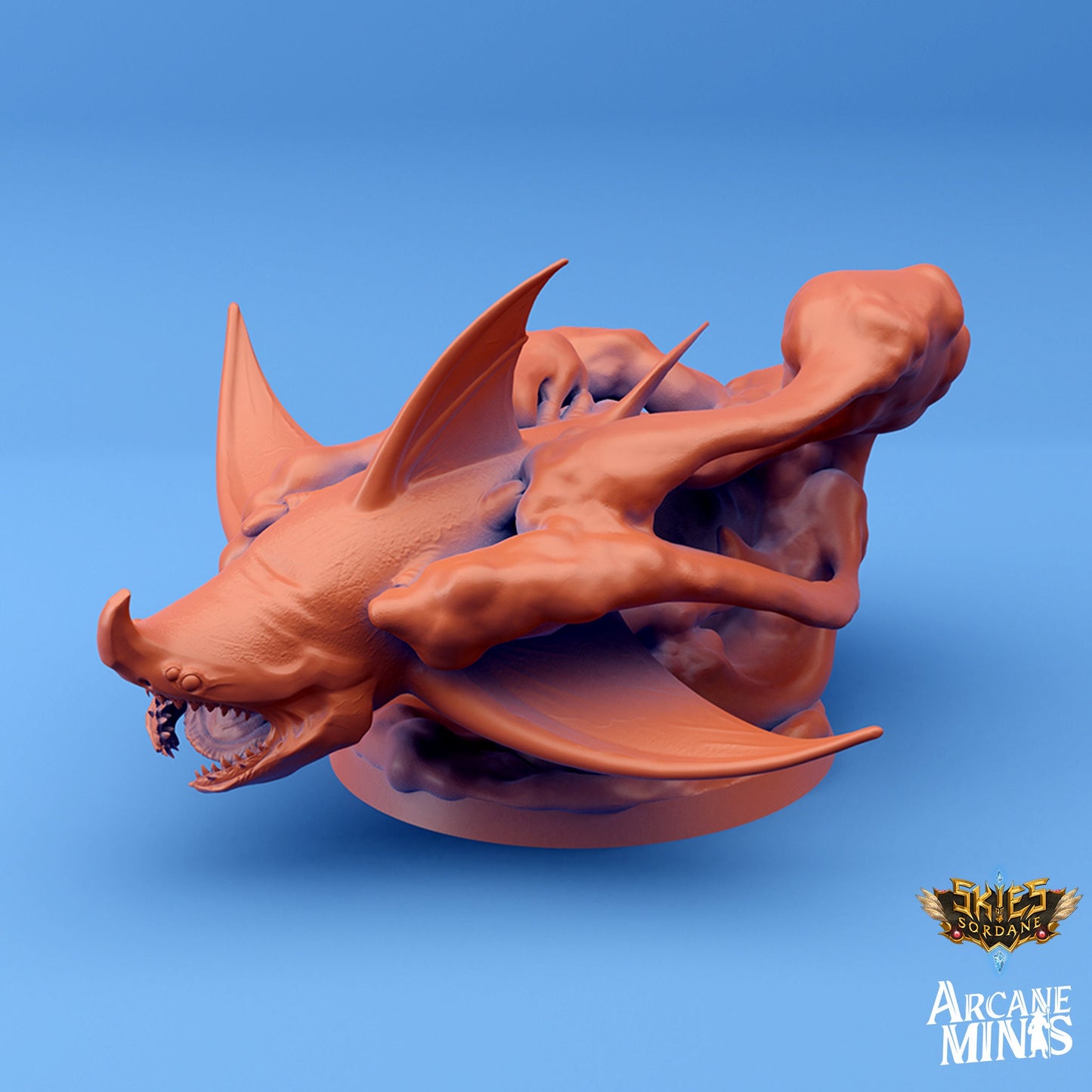 Cloud Shark - Arcane Minis | 32mm | Tourist Terror | Alien | Giant | Flying