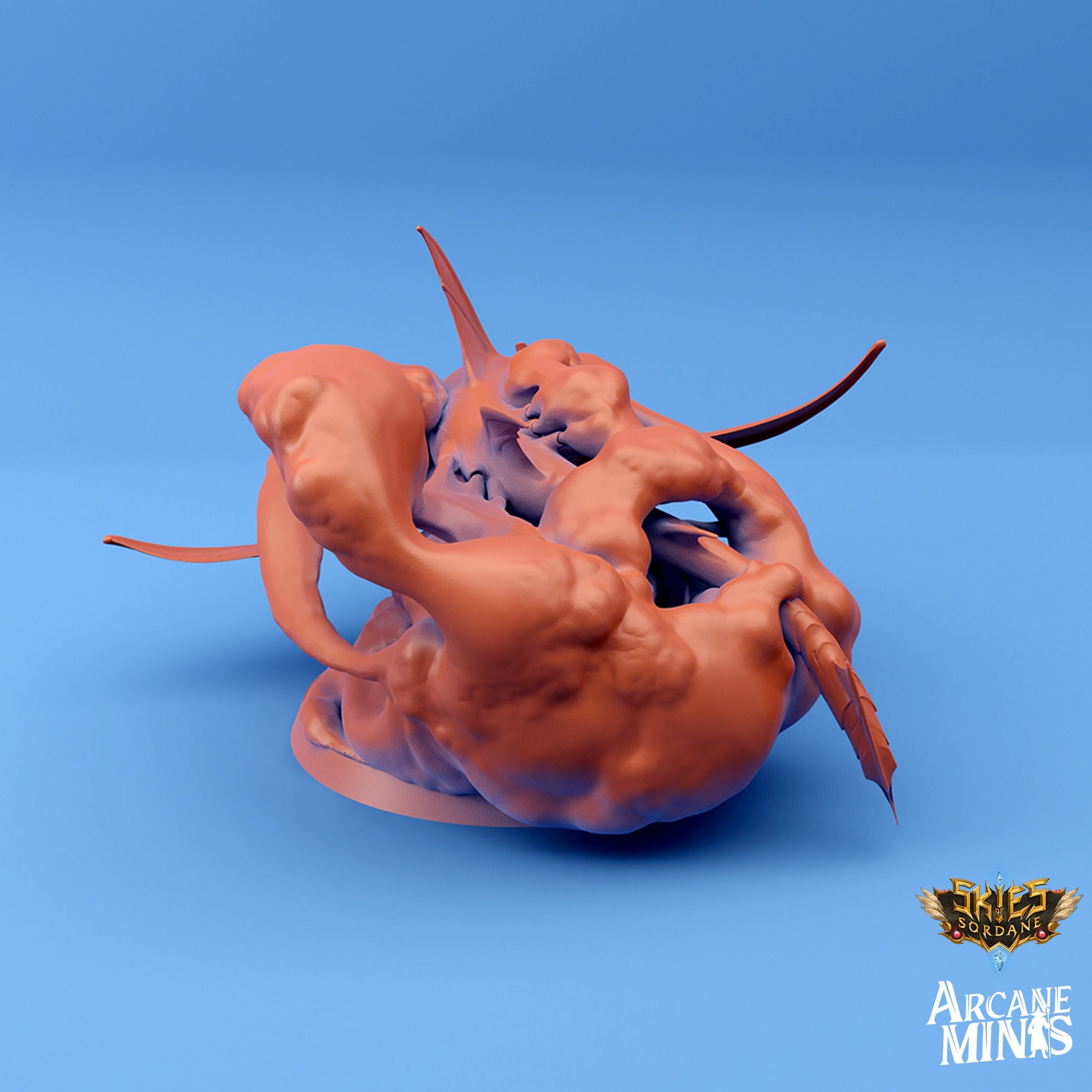 Cloud Shark - Arcane Minis | 32mm | Tourist Terror | Alien | Giant | Flying