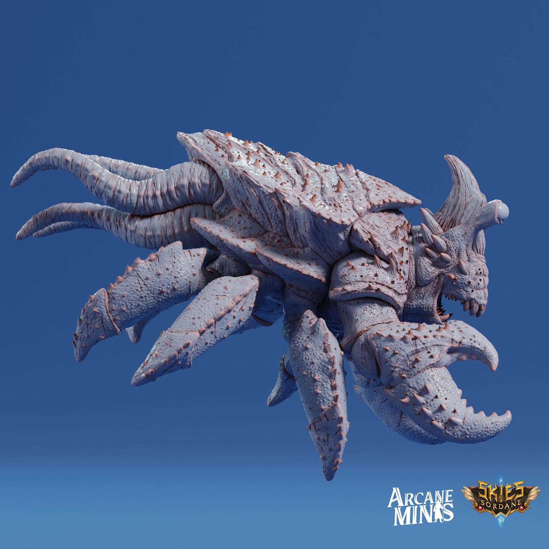 Wild Pinnex, Giant Crab- Arcane Minis | 32mm | Flying | Lobster