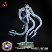 Tellurian Scorpiones, Space Elf Psychic Assasin - Crippled God Foundry - Echoes of the Void | 32mm | Scifi | High Elf Fleet