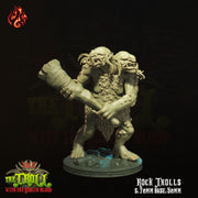 Rock Trolls - Crippled God Foundry - Troll With the Goblin Blood | 32mm | Cave