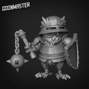 Owlfolk Army - Goonmaster | Ornery Owls | Miniature | D&D | Wargaming | Roleplaying Games | 32mm | Mage | Soldier