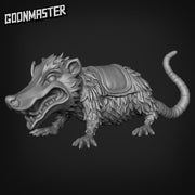 Opposum Mount- Goonmaster | Ornery Owls | Miniature | D&D | Wargaming | Roleplaying Games | 32mm | Mage | Knight