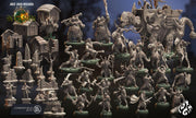 War Yetis - Crippled God Foundry - Orc Invasion | 32mm | Barbarian | Giant | Ogre