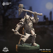 Iron Orc Knights - Crippled God Foundry - Orc Invasion | 32mm | Armored