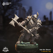 Iron Orc Knights - Crippled God Foundry - Orc Invasion | 32mm | Armored