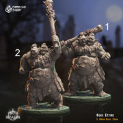 Ogre Ettins - Crippled God Foundry - Orc Invasion | 32mm | Barbarian | Giant