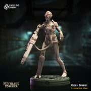 Mecha Zombies- Crippled God Foundry - Mechanus Zombies | 32mm | Scifi | Experiment | Cyborg