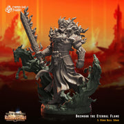 Bremohr the Eternal Flame, Fire Giant Lord - Crippled God Foundry - Realm of Fire | 32mm | Champion | Fighter