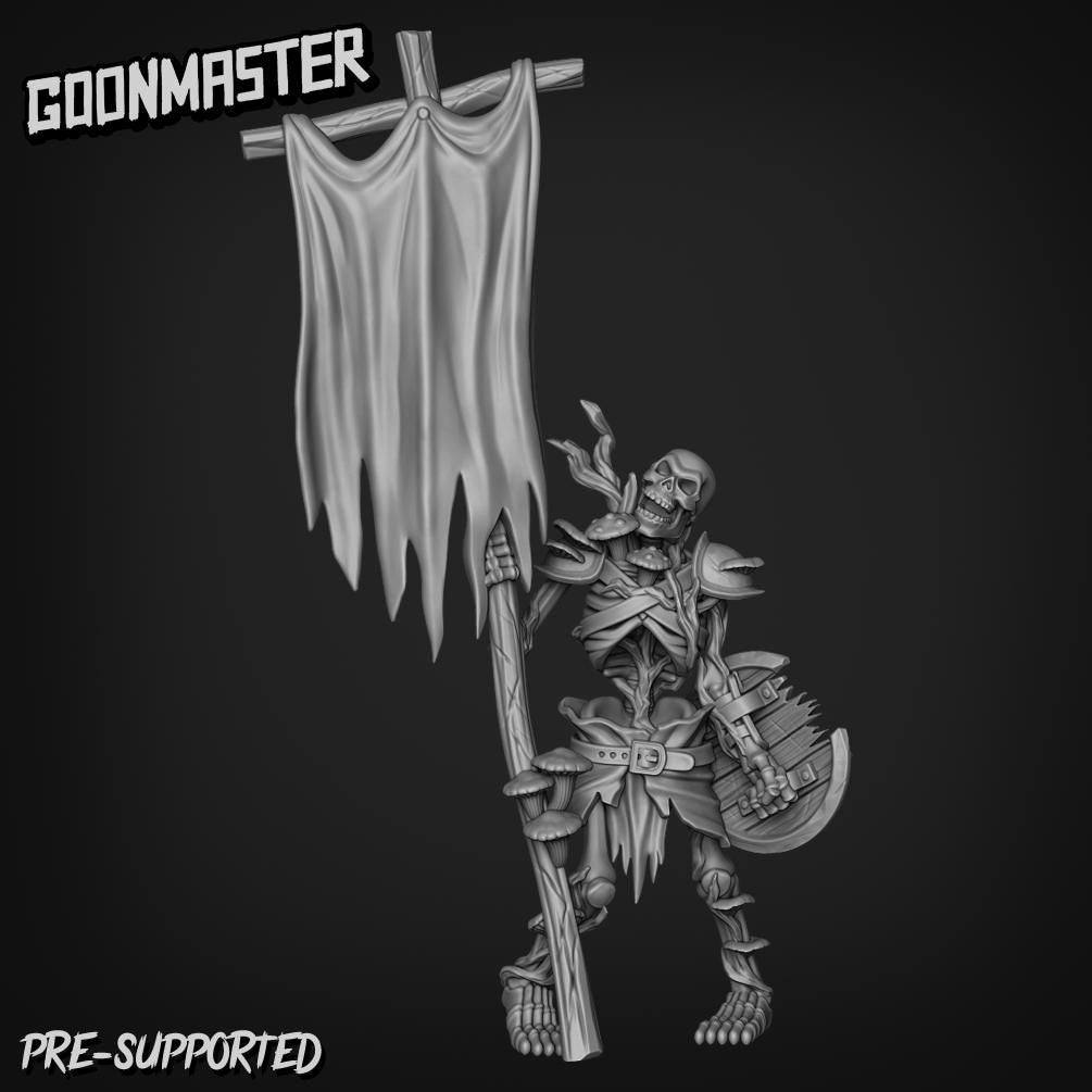 Swamp Skeleton - Goonmaster | Miniature | Wargaming | Roleplaying Games | 32mm | Knight | Corpse