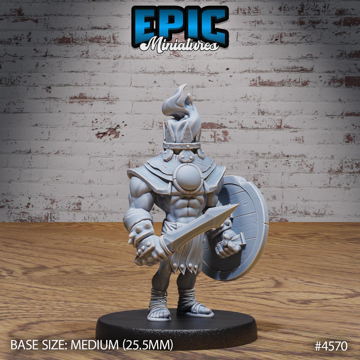 Torch Knight - Epic Miniatures | Vampire Invasion | 28mm | 32mm | Guard | Warrior