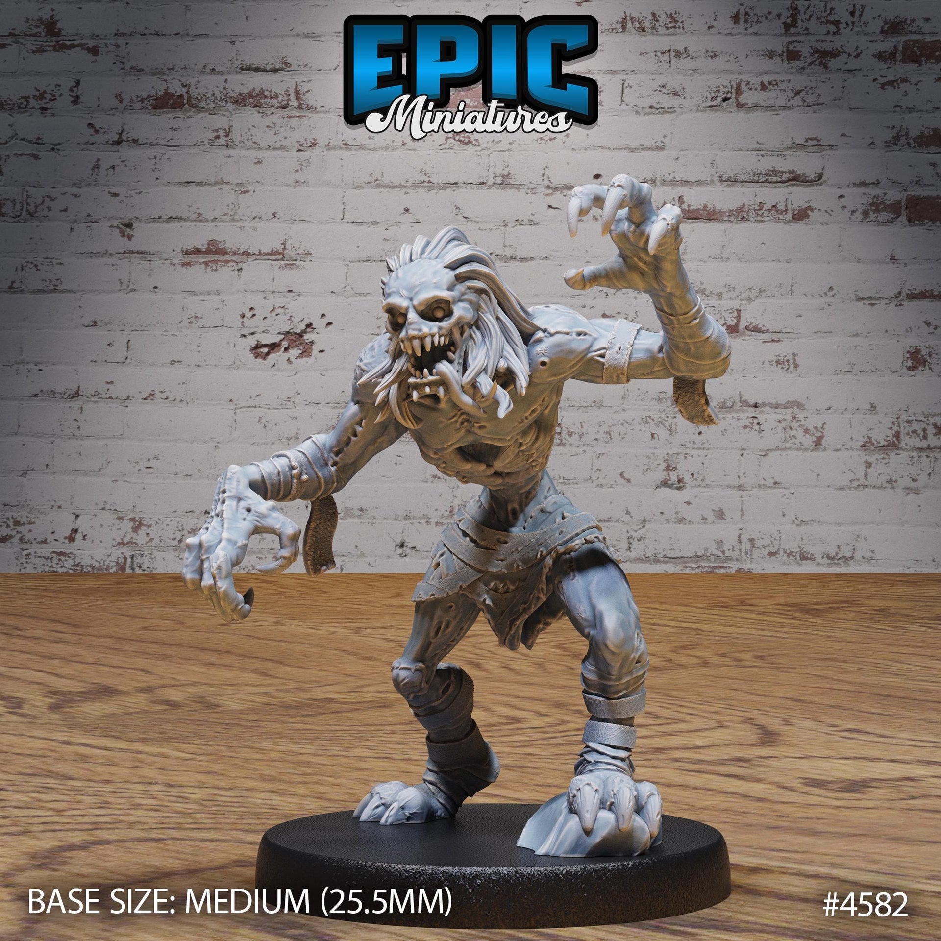 Ghoul Classic - Epic Miniatures | Vampire Invasion | 28mm | 32mm | Zombie | Undead