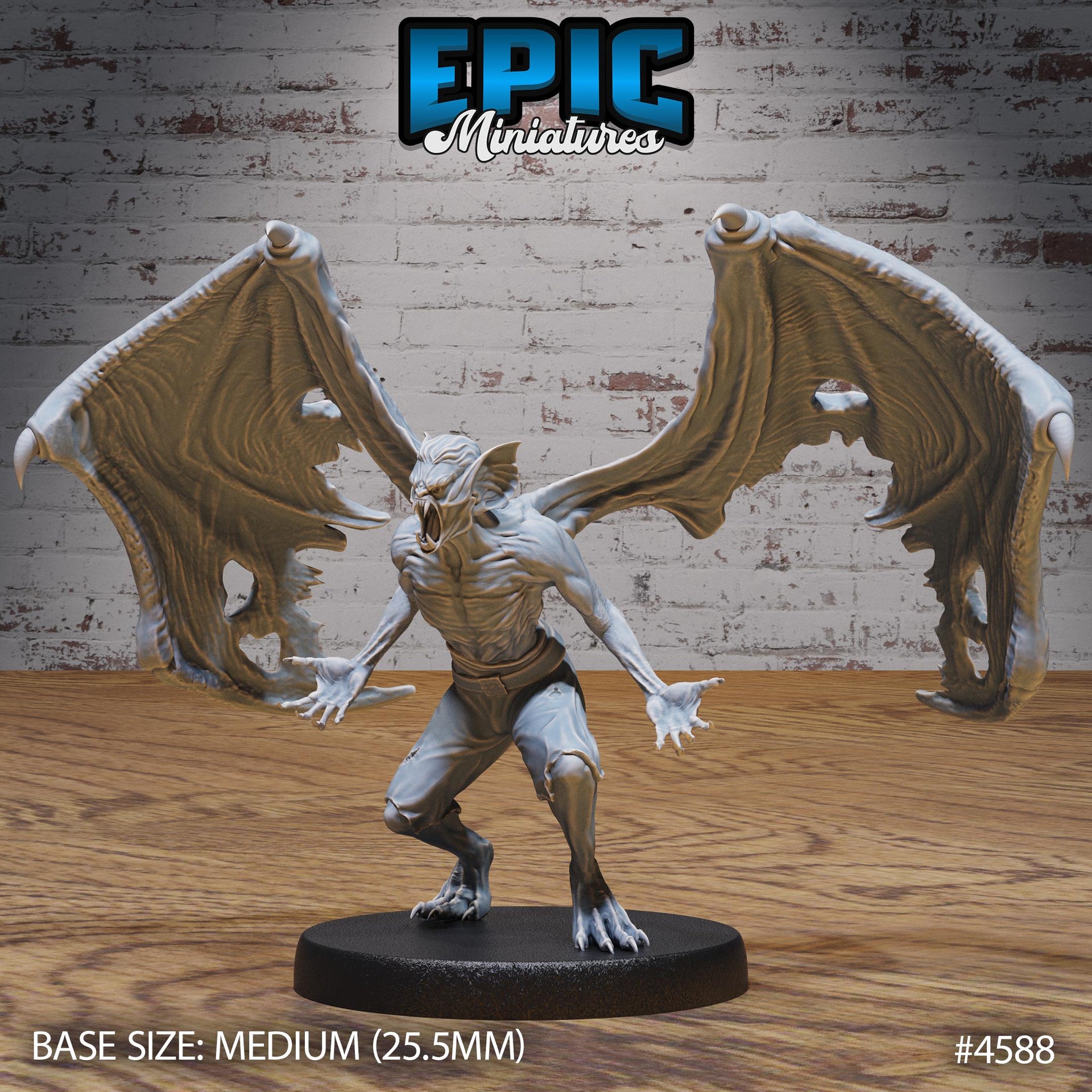 Great Vampire - Epic Miniatures | Vampire Invasion | 28mm | 32mm | Coffin | Noble | Bat Form