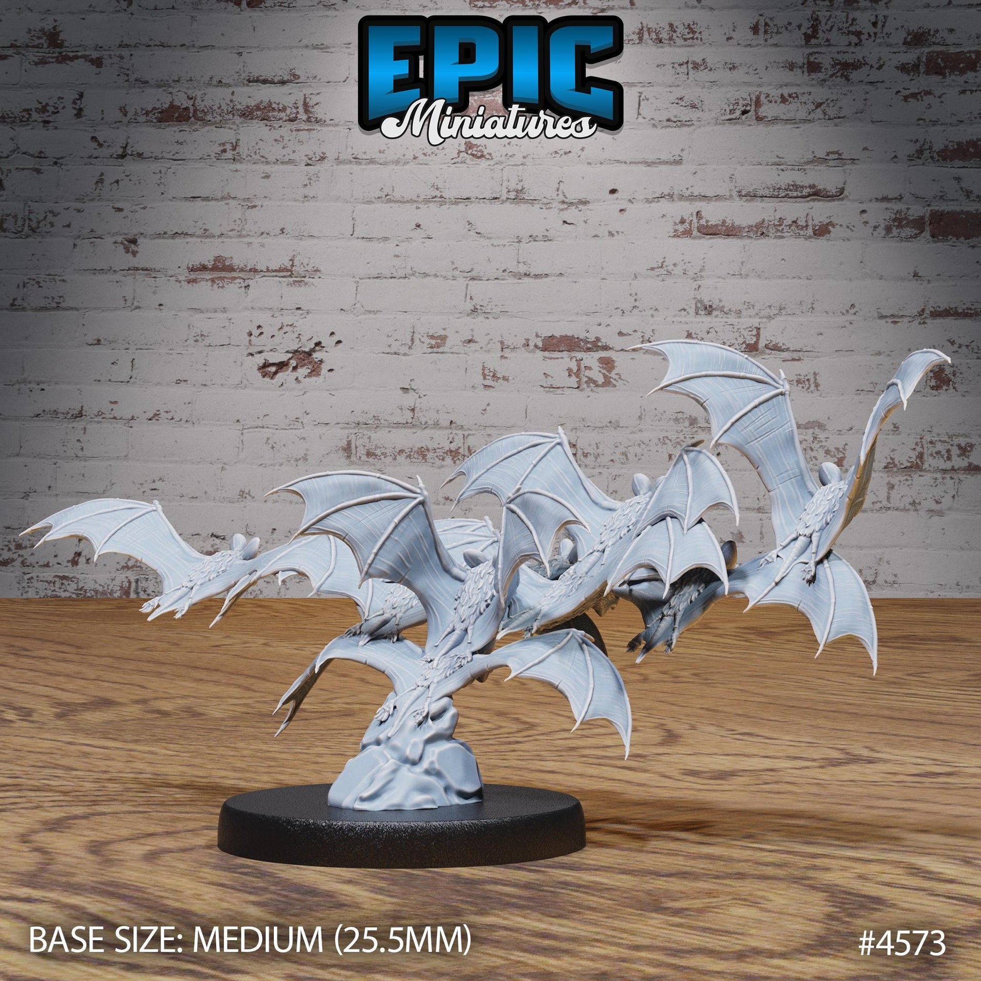 Bat Swarms - Epic Miniatures | Vampire Invasion | 28mm | 32mm | Pest