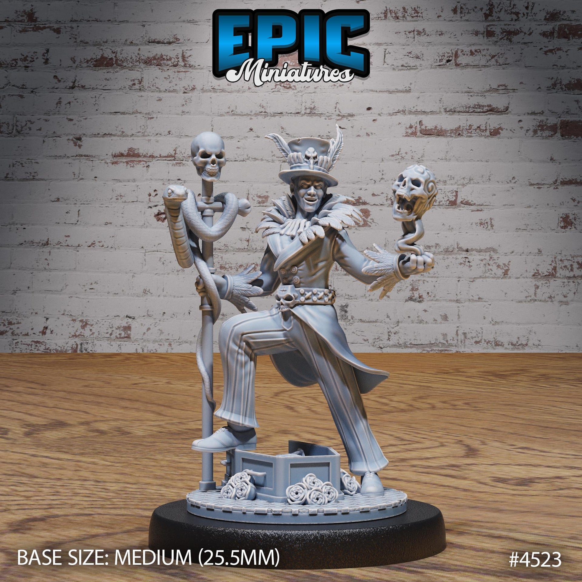 Soul Magician - Epic Miniatures | Safari Tour | 28mm | 32mm | Voodoo | Witch Doctor